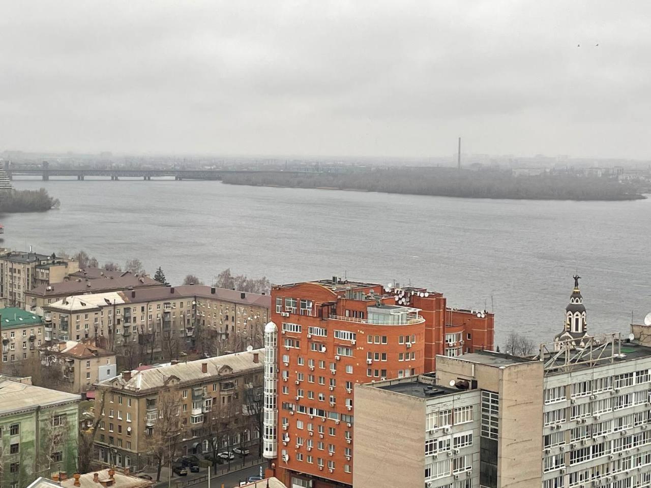 Мост Сити Видовая Dnipro Exterior foto